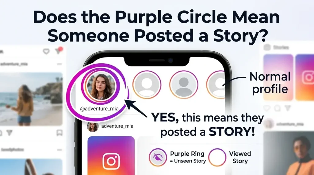 Does_the_Purple_Circle_Mean_Someone Posted a Story