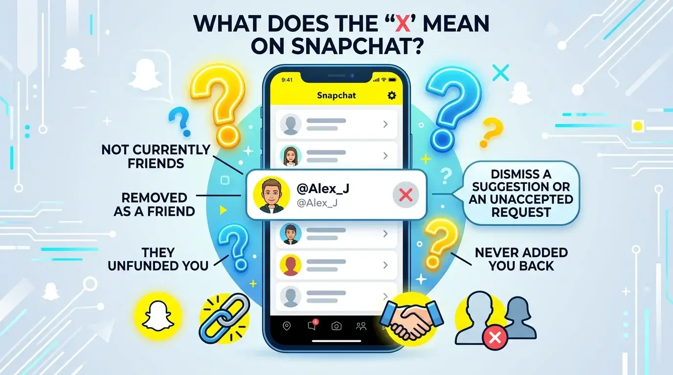 What Does- X Mean -on Snapchat- Full -2026 -Guide feature image