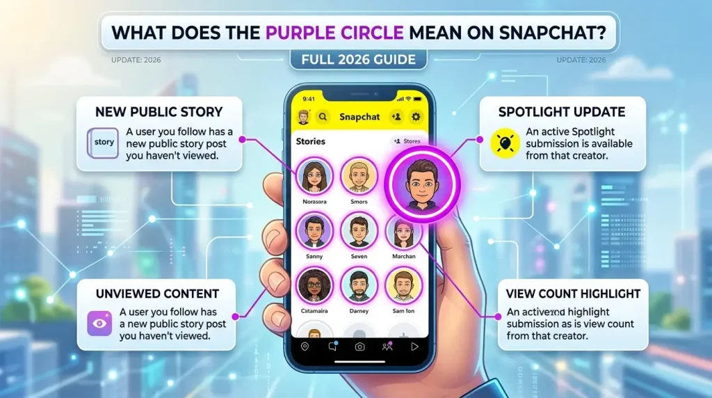 What_Does_the_Purple_Circle_on snapchat image