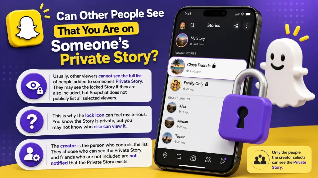 Can Other People See That You Are on Someones Private Story image
